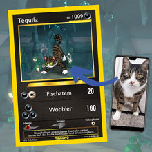 Load image into Gallery viewer, Deine handgezeichnete Poketier Sammelkarte